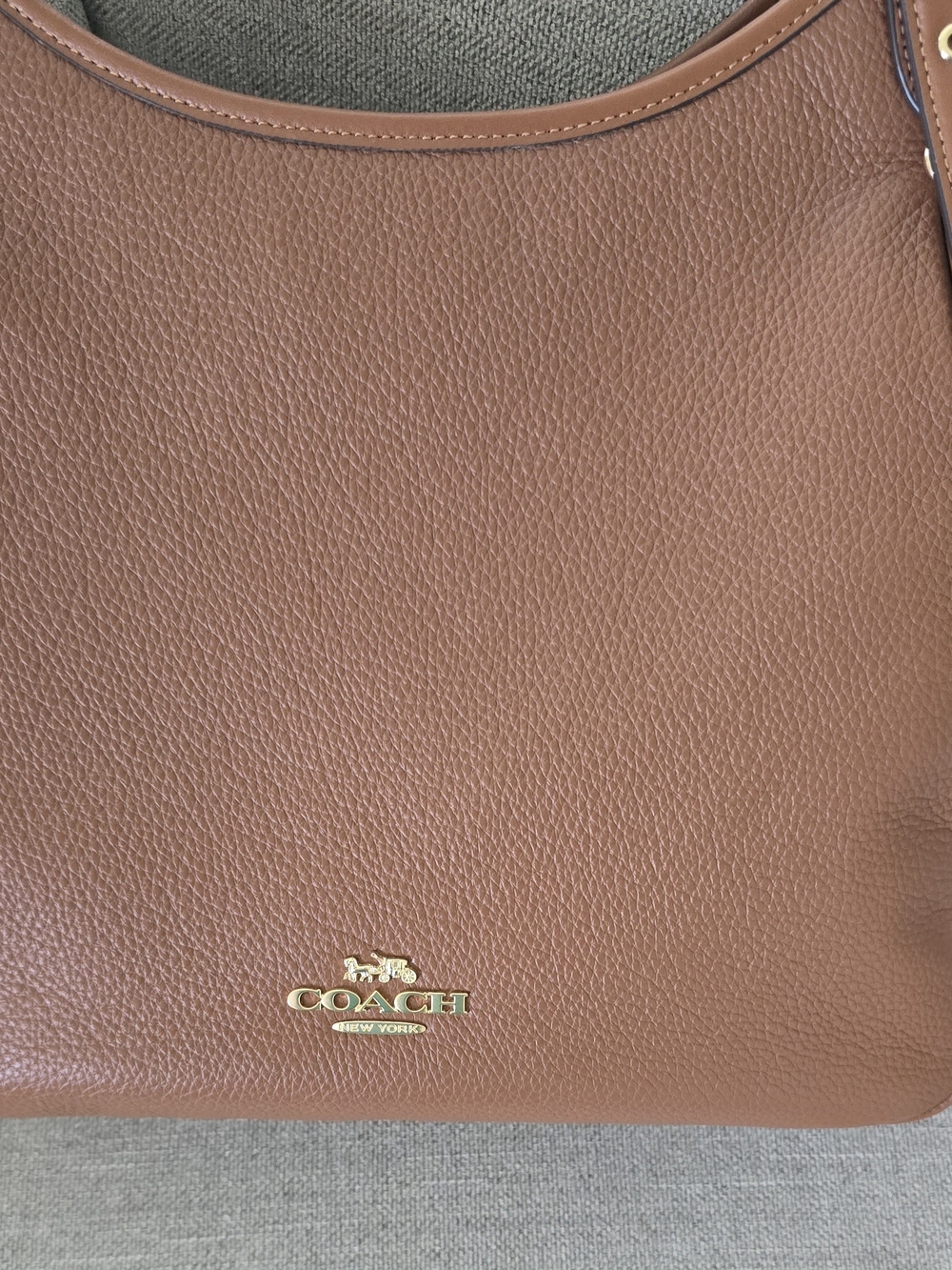 Coach Brown Leather & Suede Adjustable-strap Shoulder Bag - Picture 2 of 8